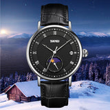 9308 Reloj Skmei para caballero pulsera de piel