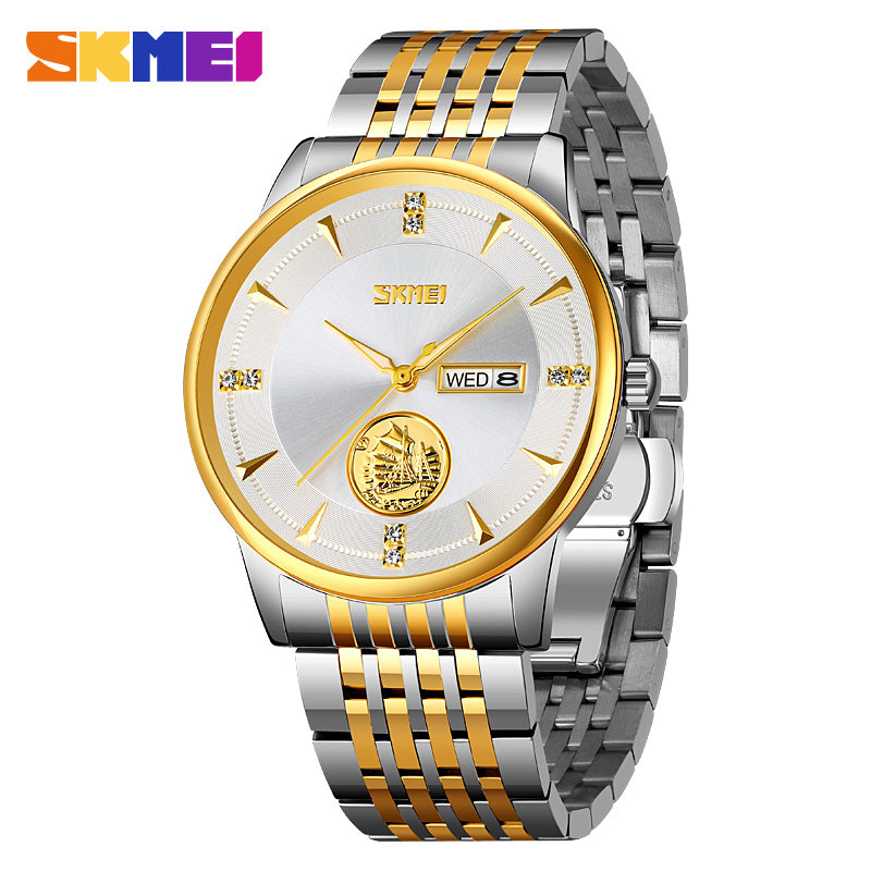 9309 Reloj Skmei para Hombre Pulsera de Metal Análogo