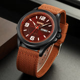 9315 Skmei Reloj para Hombre Pulsera de Tela Análogo