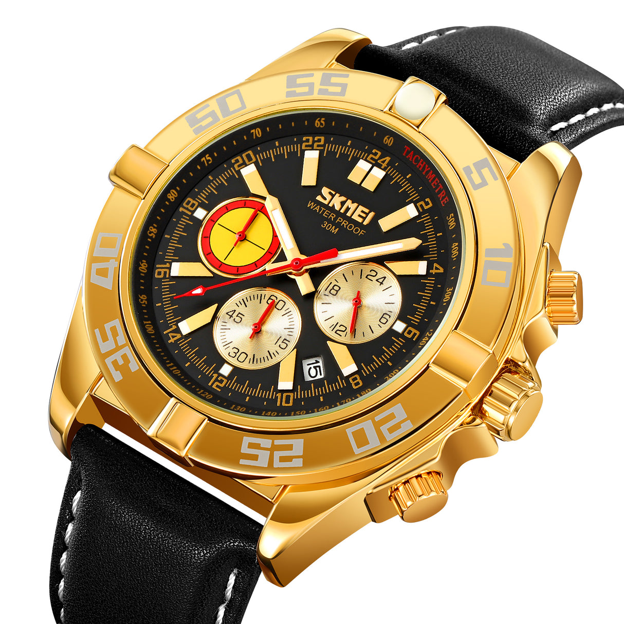 9322 Reloj SKMEI para hombre pulsera de cuero