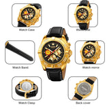 9322 Reloj SKMEI para hombre pulsera de cuero