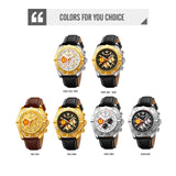 9322 Reloj SKMEI para hombre pulsera de cuero