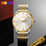 9323 Skmei Reloj para Hombre Pulsera de Metal Análogo