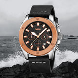 9327 Reloj SKMEI para hombre pulsera de cuero