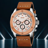 9327 Reloj SKMEI para hombre pulsera de cuero