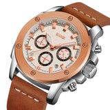 9327 Reloj SKMEI para hombre pulsera de cuero