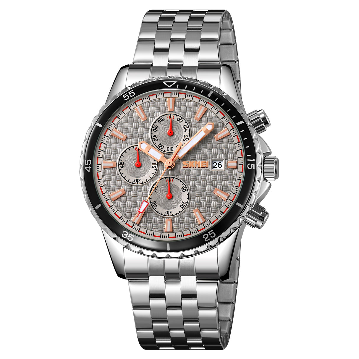 9334 Reloj SKMEI para hombre pulsera de metal