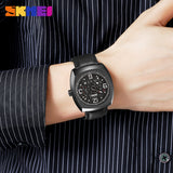 9336 Skmei Reloj para Hombre Pulsera de Cuero Análogo