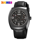 9336 Skmei Reloj para Hombre Pulsera de Cuero Análogo