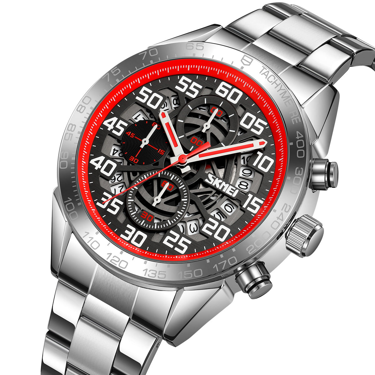 9338 Reloj Skmei para hombre pulsera de metal