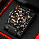 9351 Reloj Skmei para caballero pulsera de piel