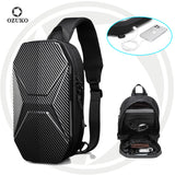 9509 Bolso Ozuko Tipo Pechera Carbon Series