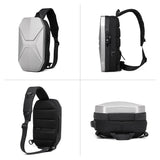 9509 Bolso Ozuko Tipo Pechera Carbon Series