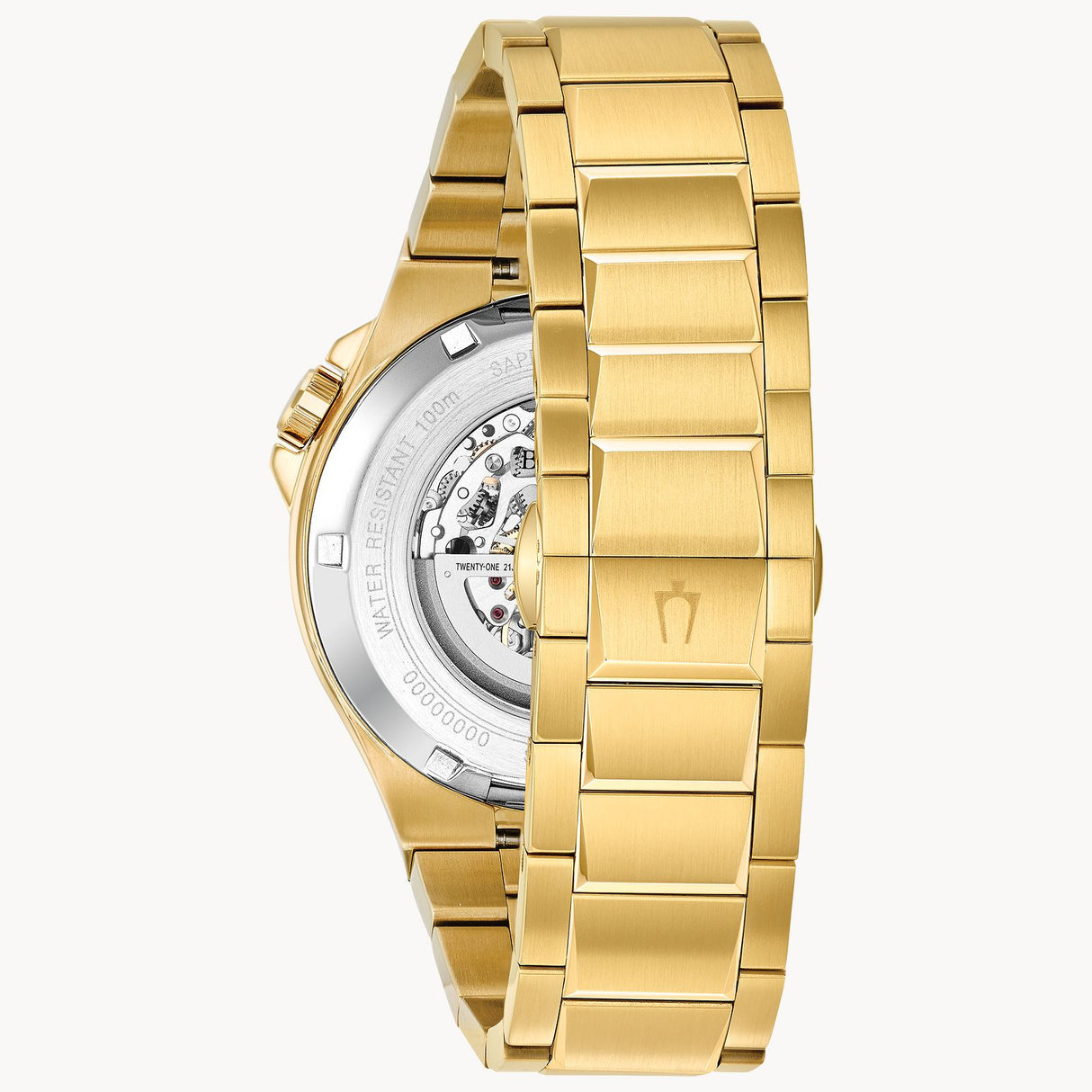 95A178 Reloj Bulova Machine de hombre pulsera de metal 46 mm