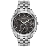 96A186 Reloj Bulova Curv de hombre correa de metal