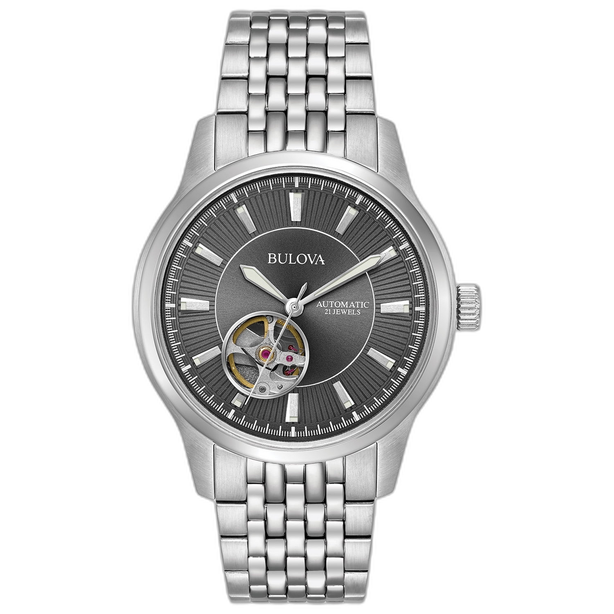 96A190 Reloj Bulova Classic Skeleton de caballero