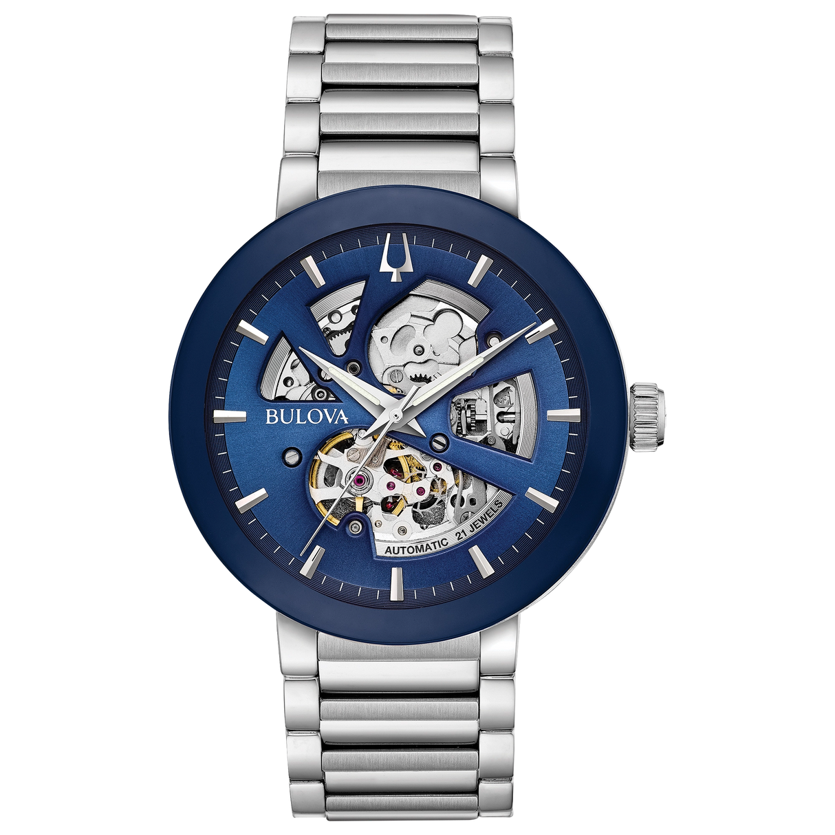 96A204 Reloj Bulova Futuro de hombre banda de metal