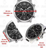 96A212 Reloj Bulova para hombre pulsera de metal