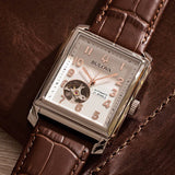 96A268 Reloj Bulova Sutton de hombre correa de piel 33 mm