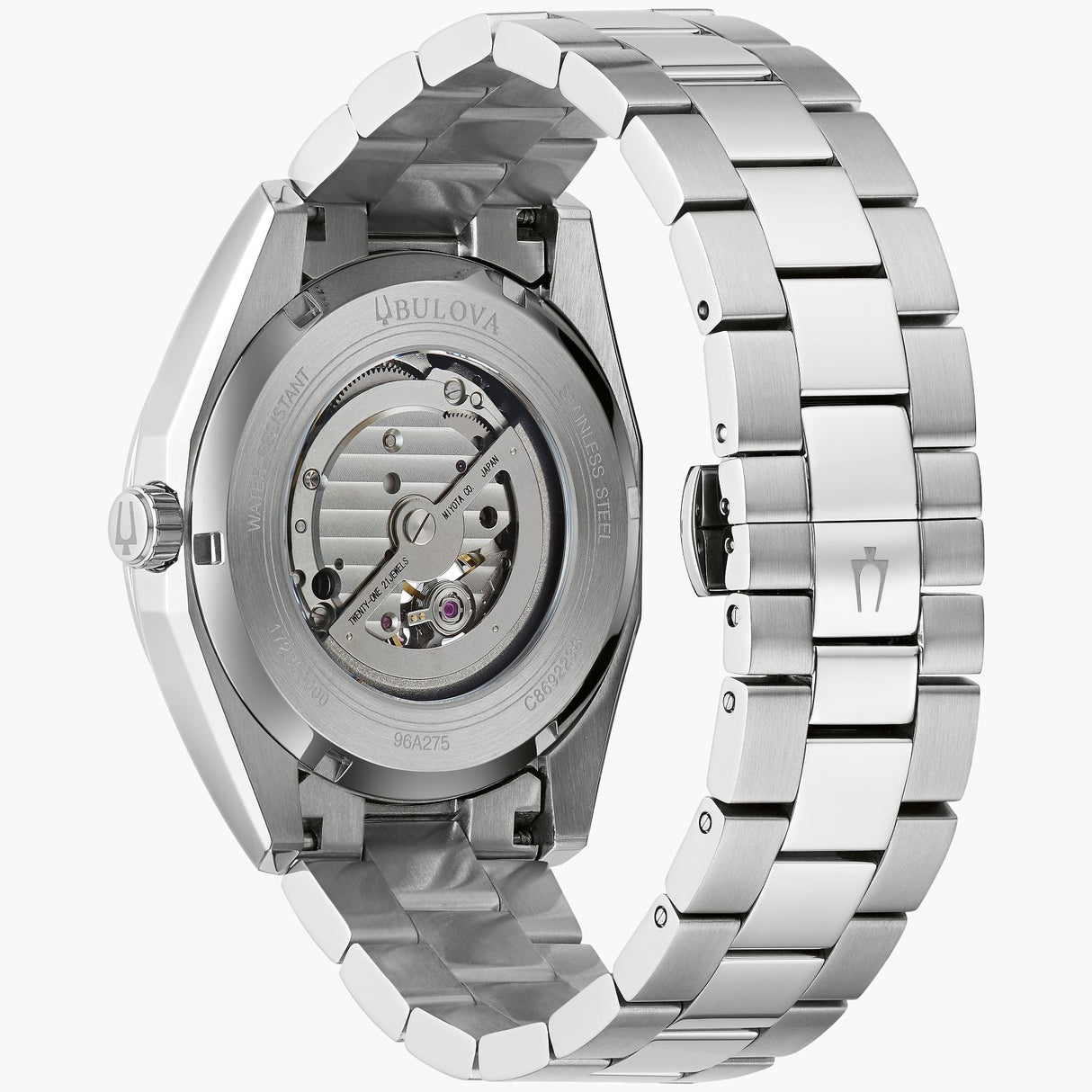 96A275 Reloj Bulova Surveyor de hombre pulsera de metal 42 mm