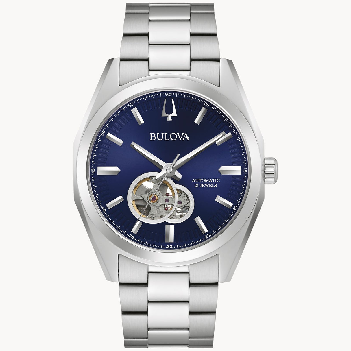 96A275 Reloj Bulova Surveyor de hombre pulsera de metal 42 mm