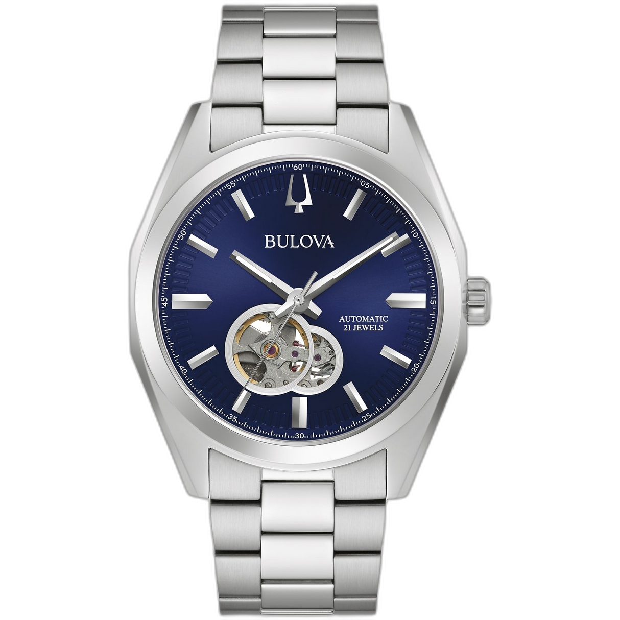 96A275 Reloj Bulova Surveyor de hombre pulsera de metal 42 mm