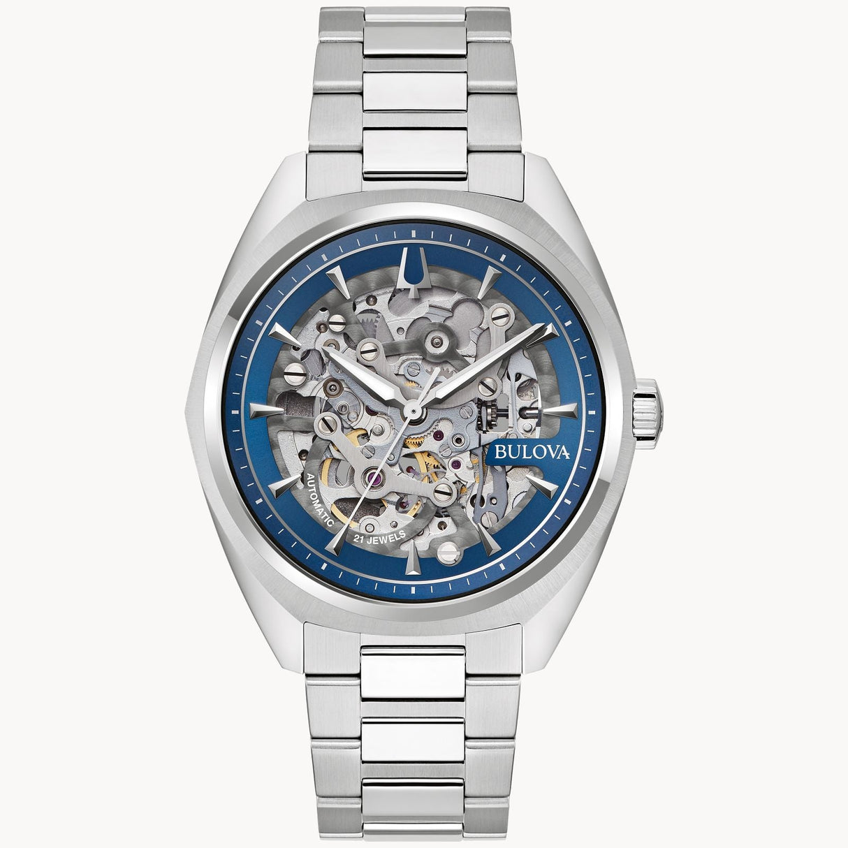 96A292 Reloj Bulova Surveyor de hombre banda de metal