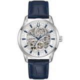 96A330 Reloj Bulova Sutton de hombre automático banda de piel
