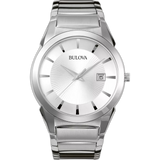 96B015 Reloj Bulova Classic de hombre pulsera de acero inoxidable