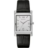 96B107 Reloj Bulova Classic de hombre pulsera de cuero
