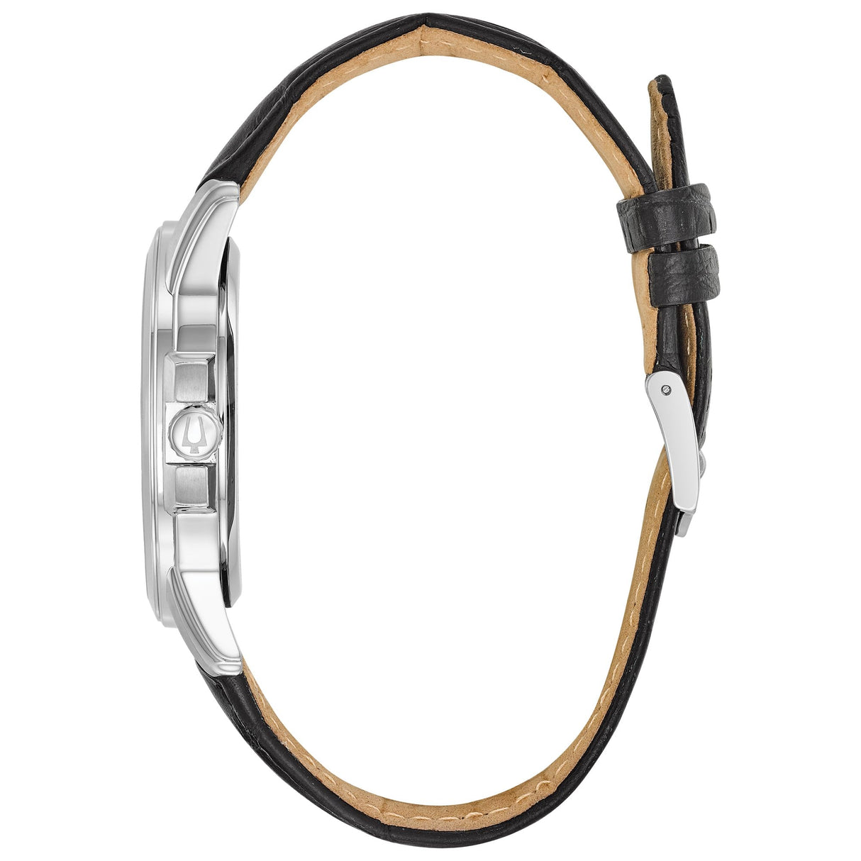 96B158 Reloj Bulova Precisionist de hombre pulsera de cuero