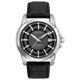 96B158 Reloj Bulova Precisionist de hombre pulsera de cuero
