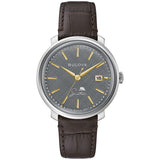 96B345 Reloj Bulova Frank Sinatra de hombre correa de cuero