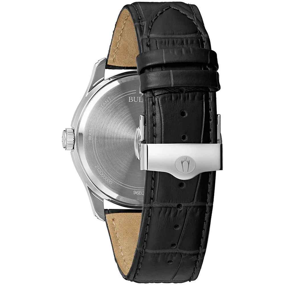 96B388 Reloj Bulova Wilton de hombre banda de piel 41 mm