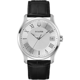 96B388 Reloj Bulova Wilton de hombre banda de piel 41 mm