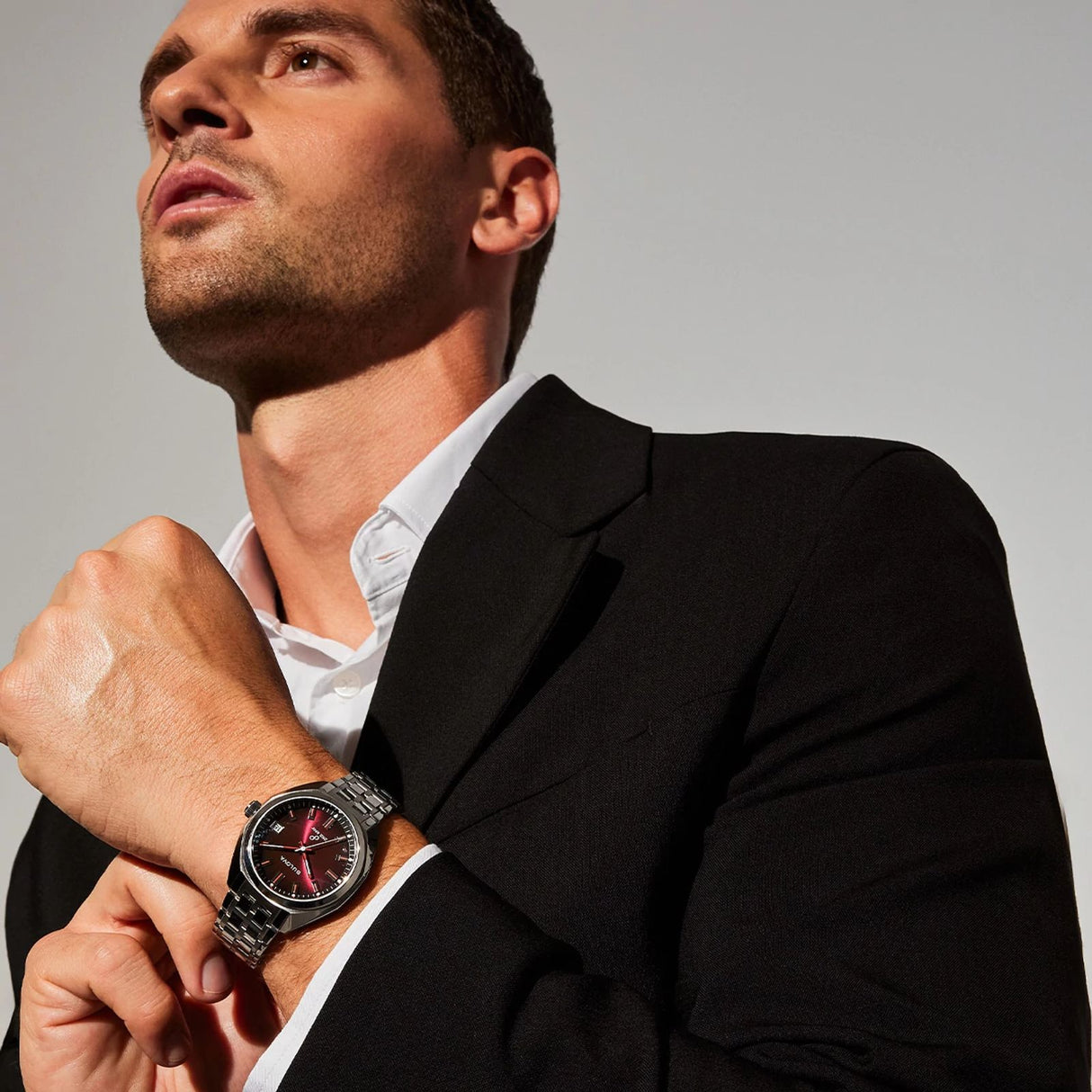 96B401 Reloj Bulova Jet Star de hombre pulsera de metal