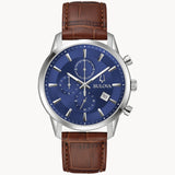 96B402 Reloj Bulova Sutton de caballero pulsera de cuero