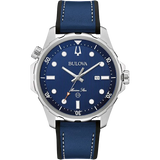 96B419 Reloj Bulova Marine Star de hombre pulsera de piel