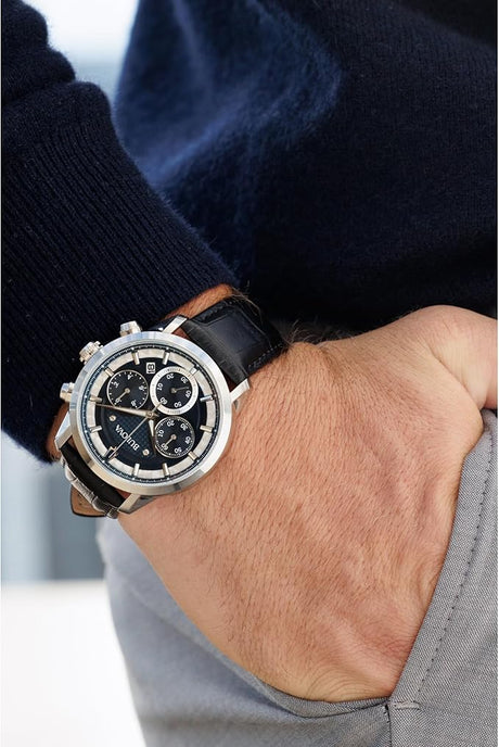 96B420 Bulova Sutton Reloj de hombre pulsera de piel 44 mm