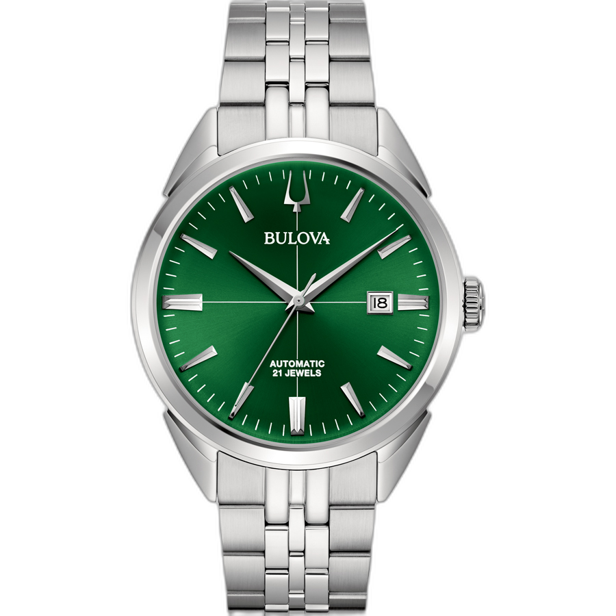 96B424 Reloj Bulova Surveyor de hombre correa de metal