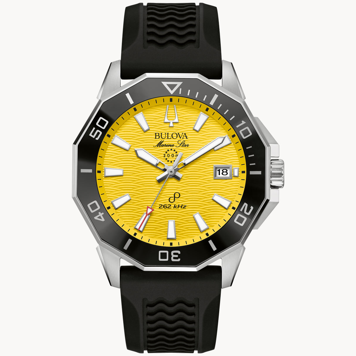 96B431 Reloj Bulova Marine Star de hombre pulsera de silicona