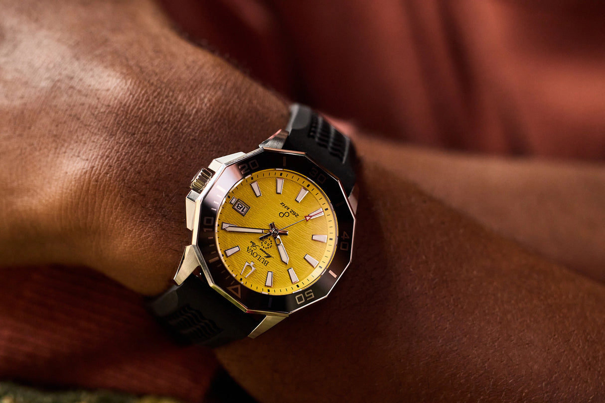 96B431 Reloj Bulova Marine Star de hombre pulsera de silicona