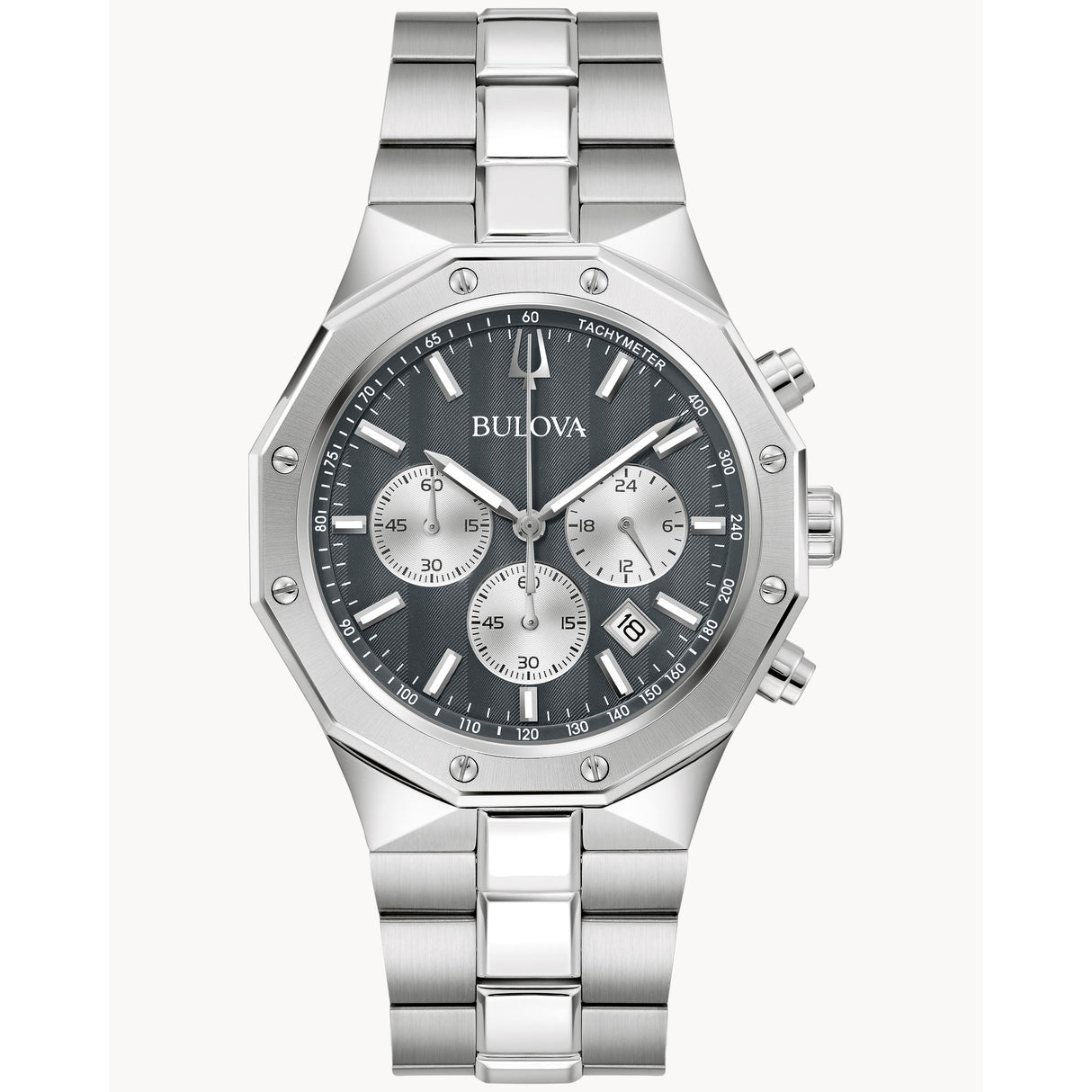 96B459 Reloj Bulova Prestige de hombre banda de metal 40 mm