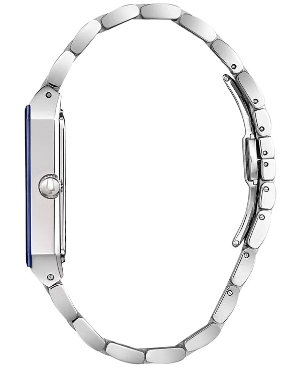 96D139 Reloj Bulova Quadra de hombre pulsera de metal 35 mm