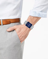 96D139 Reloj Bulova Quadra de hombre pulsera de metal 35 mm
