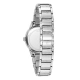 96L260 Reloj Bulova Crystal de mujer correa de metal