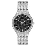 96L273 Reloj Crystal Phantom de dama pulsera de metal