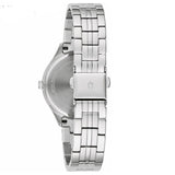 96L282 Reloj Bulova Crystal de señorita correa de metal