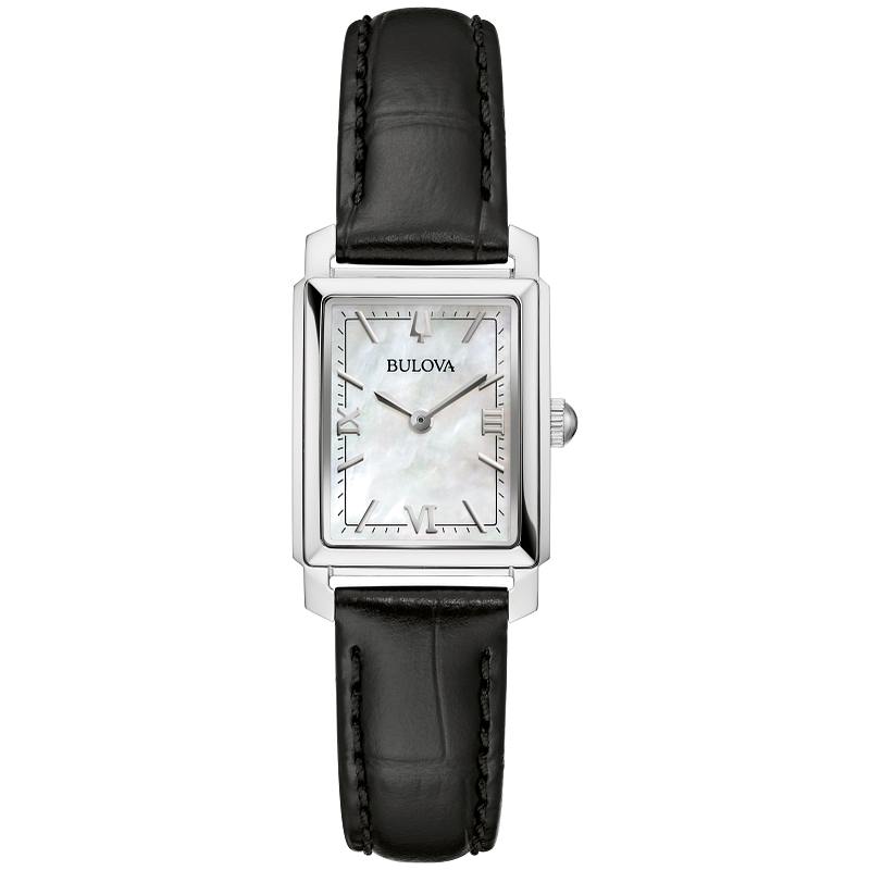 96L330 Reloj Bulova Sutton de mujer correa de cuero
