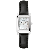 96L330 Reloj Bulova Sutton de mujer correa de cuero